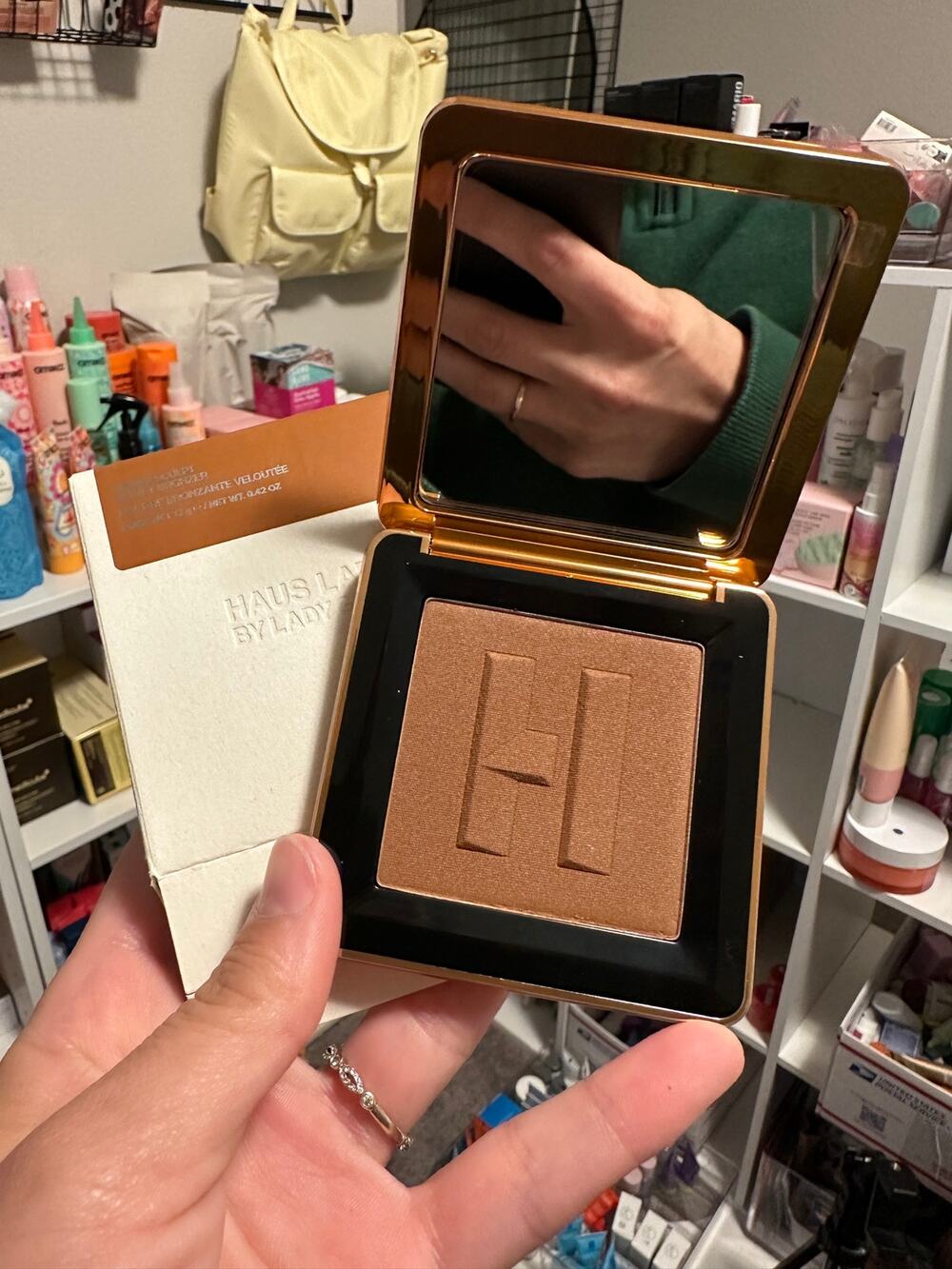 Power Sculpt Velvet Bronzer by Haus Labs Shade Medium 7